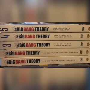 Big Bang Theory seasons 1-5